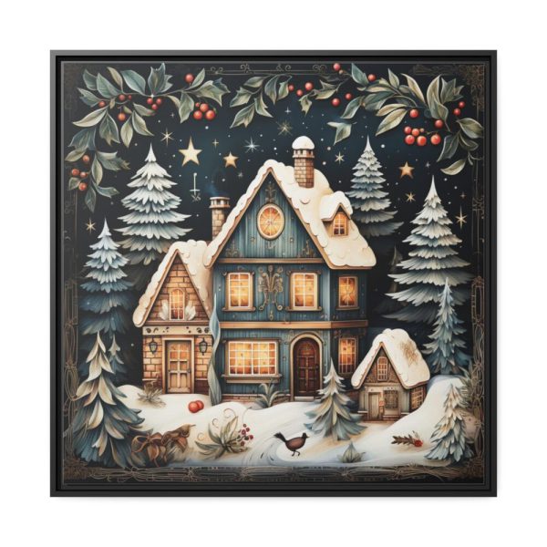 88302-61.jpg Christmas Art Framed Canvas