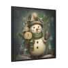 88302-70.jpg Christmas Snowman Framed Canvas