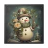 88302-71.jpg Christmas Snowman Framed Canvas