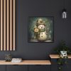 88302-74.jpg Christmas Snowman Framed Canvas