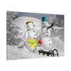 91638-125.jpg Snowman on Christmas Standard Canvas
