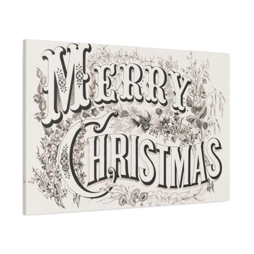 91638-150.jpg Merry Christmas Standard Canvas