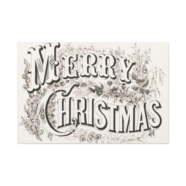 91638-151.jpg Merry Christmas Standard Canvas