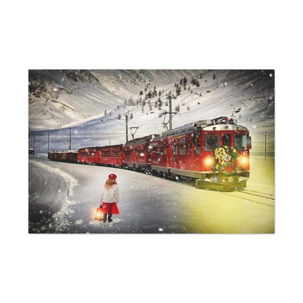 91638-156.jpg Polar Express Train Standard Canvas