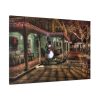 91638-160.jpg Winter Town Urban Christmas Decoration Standard Canvas