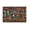 91638-161.jpg Winter Town Urban Christmas Decoration Standard Canvas