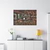 91638-162.jpg Winter Town Urban Christmas Decoration Standard Canvas