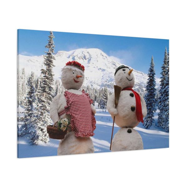 91638-170.jpg Snowmen in Winter Standard Canvas