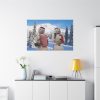 91638-172.jpg Snowmen in Winter Standard Canvas