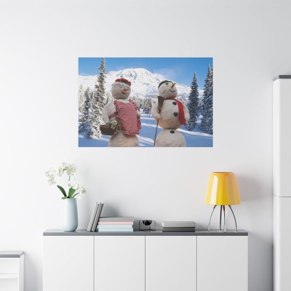 91638-172.jpg Snowmen in Winter Standard Canvas