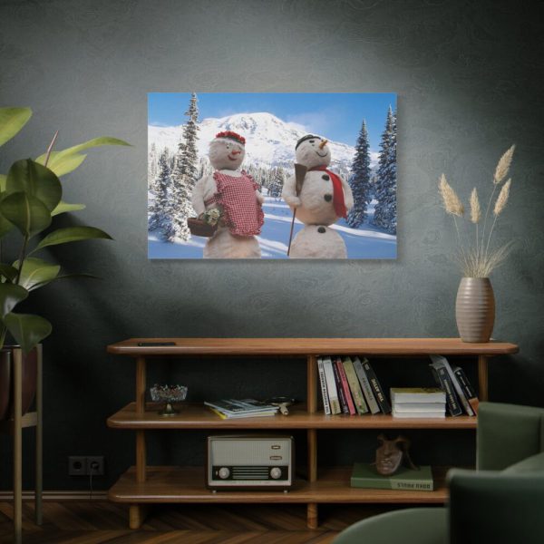 91638-174.jpg Snowmen in Winter Standard Canvas