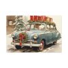 91638-176.jpg Vintage Christmas Card Standard Canvas