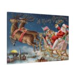 Vintage Christmas Standard Canvas