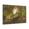 91638-20.jpg The Interior of a Forest by Godtfred Rump Standard Canvas