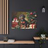91638-208.jpg Dachshund Vintage Christmas Standard Canvas