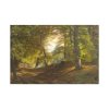 91638-21.jpg The Interior of a Forest by Godtfred Rump Standard Canvas