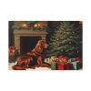 91638-211.jpg Irish Setter Vintage Christmas Standard Canvas