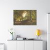 91638-22.jpg The Interior of a Forest by Godtfred Rump Standard Canvas