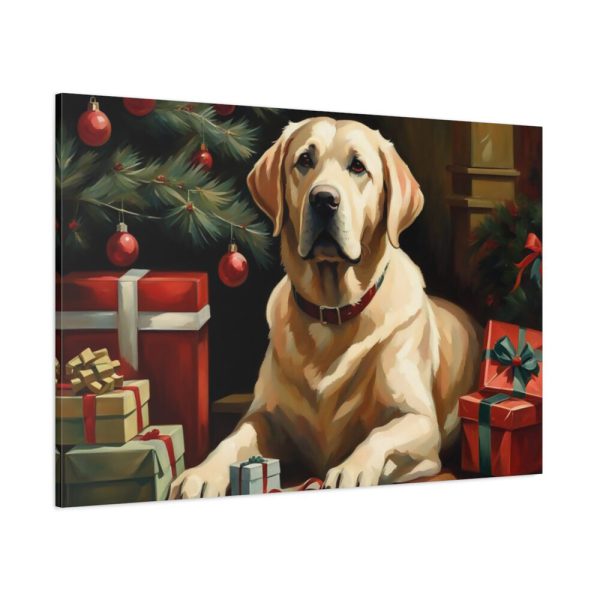 91638-221.jpg Labrador Vintage Christmas Standard Canvas