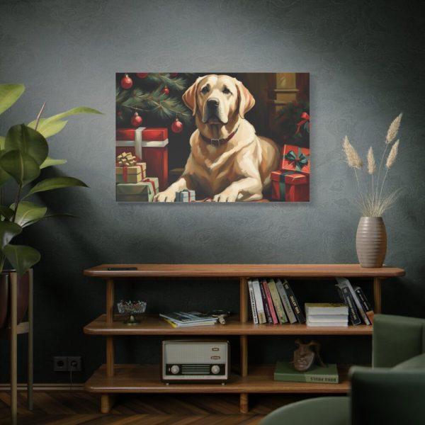 91638-224.jpg Labrador Vintage Christmas Standard Canvas