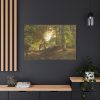 91638-23.jpg The Interior of a Forest by Godtfred Rump Standard Canvas