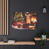 91638-233.jpg Christmas Gifts, Tree and Fireplace Standard Canvas