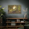 91638-24.jpg The Interior of a Forest by Godtfred Rump Standard Canvas