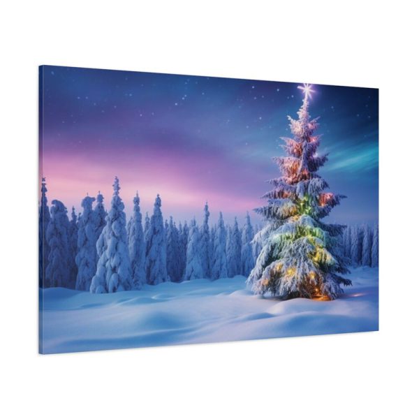 91638-240.jpg Christmas Tree Outside Standard Canvas