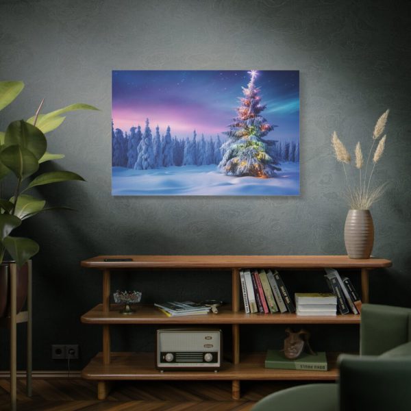 91638-244.jpg Christmas Tree Outside Standard Canvas