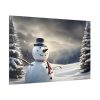 91638-245.jpg Christmas Landscape Snowman Standard Canvas