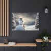 91638-248.jpg Christmas Landscape Snowman Standard Canvas
