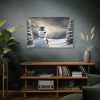 91638-249.jpg Christmas Landscape Snowman Standard Canvas