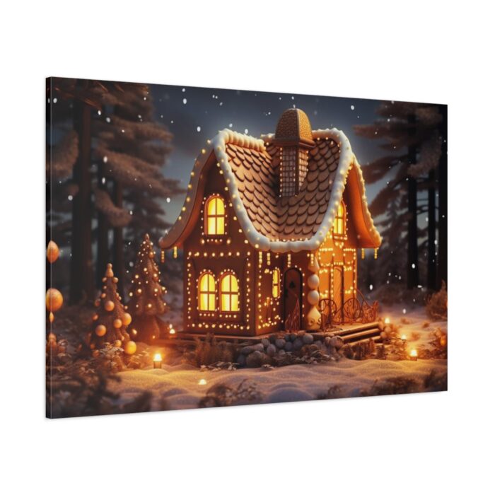 Christmas Gingerbread House Standard Canvas - Image 1