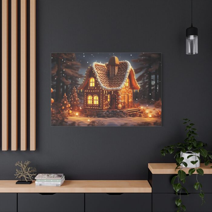 Christmas Gingerbread House Standard Canvas - Image 4