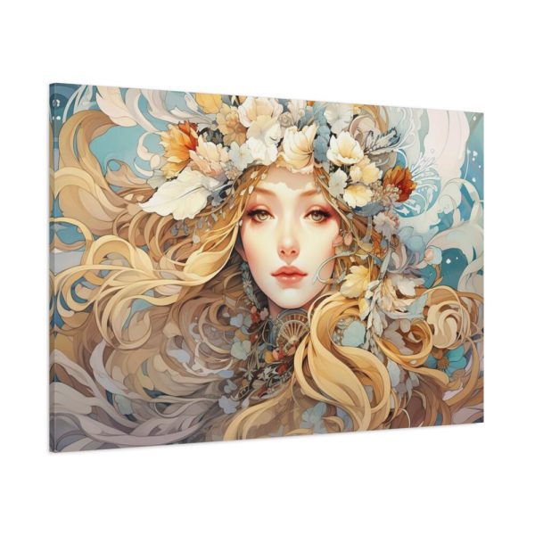 91638-285.jpg Woman Alphonse Mucha Standard Canvas
