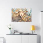 Woman Alphonse Mucha Standard Canvas - Image 3