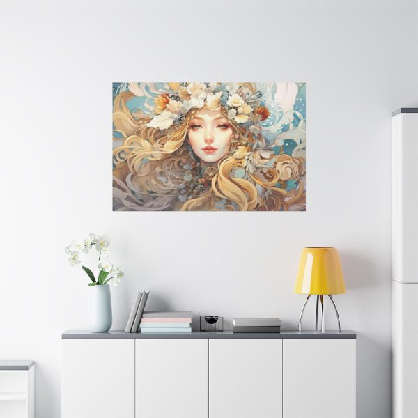 91638-288.jpg Woman Alphonse Mucha Standard Canvas