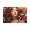 91638-292.jpg Woman Alphonse Mucha Style Standard Canvas