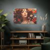 91638-295.jpg Woman Alphonse Mucha Style Standard Canvas