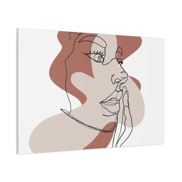 91638-296.jpg Abstract Woman's Face Standard Canvas