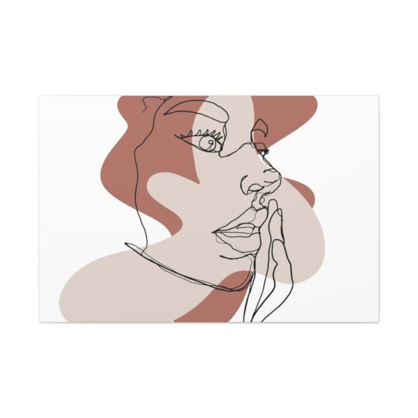 91638-297.jpg Abstract Woman's Face Standard Canvas