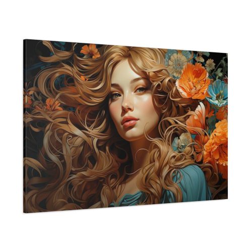 Woman Alphonse Standard Canvas