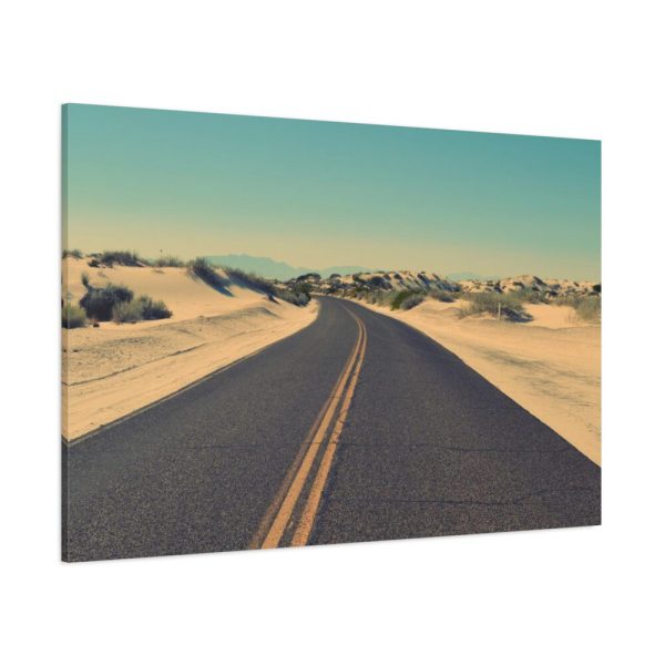 91638-312.jpg Road In A Desert Standard Canvas