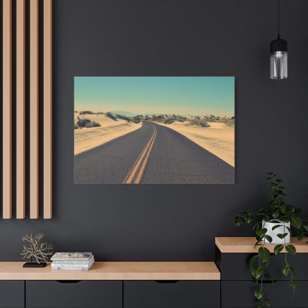 91638-315.jpg Road In A Desert Standard Canvas