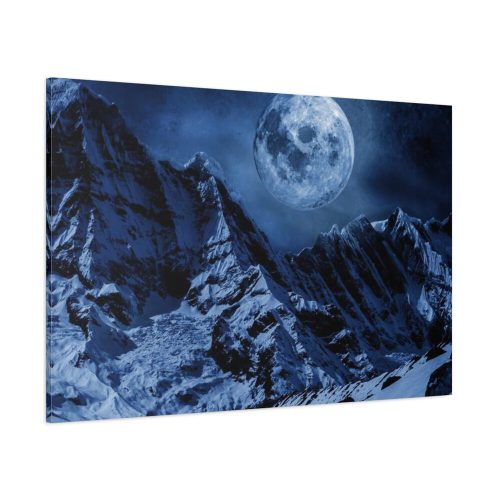 91638-332.jpg Moon in Mountains Standard Canvas