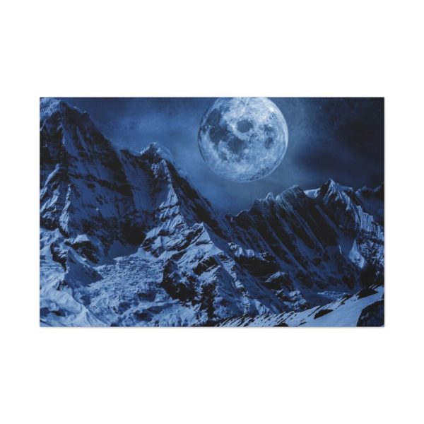 91638-333.jpg Moon in Mountains Standard Canvas