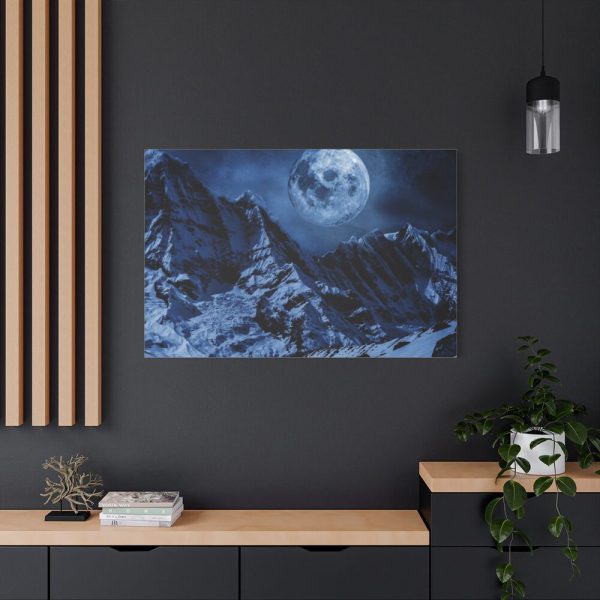 91638-335.jpg Moon in Mountains Standard Canvas