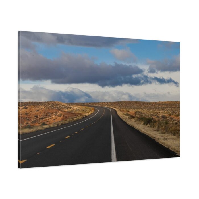 Highway In Arizona Desert Standard Canvas - Image 1