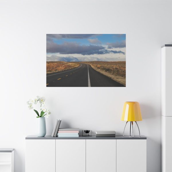 91638-344.jpg Highway In Arizona Desert Standard Canvas