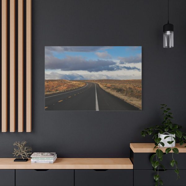 91638-345.jpg Highway In Arizona Desert Standard Canvas
